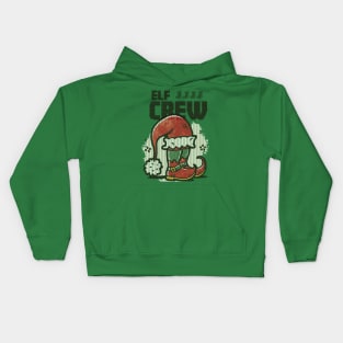 Elf Ugly Sweater Kids Hoodie